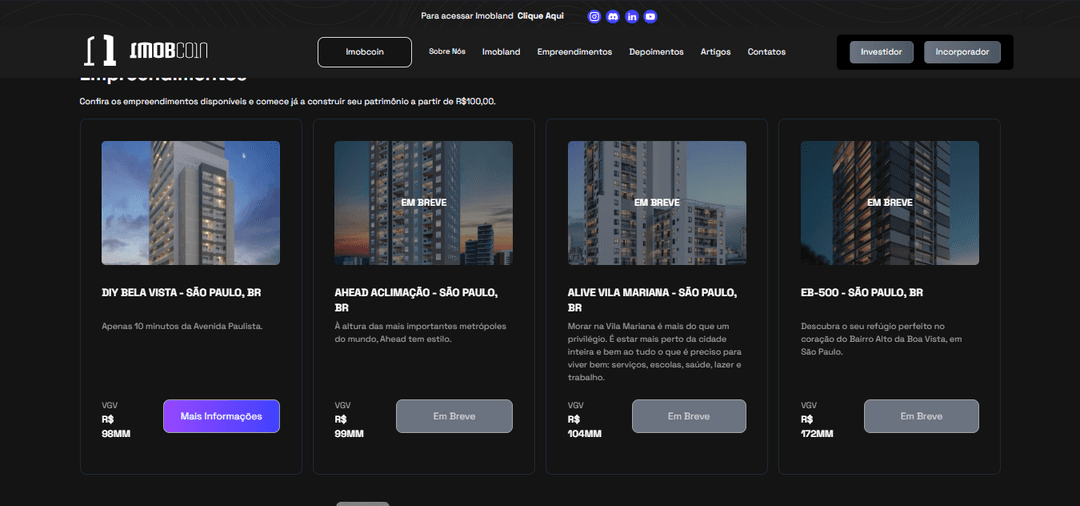 Preview de ImobCoin